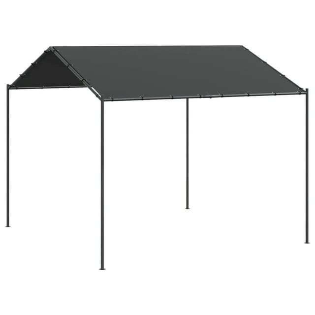 vidaXL Gartenpavillon Anthrazit 3x3 m Stahl und Stoff 362450