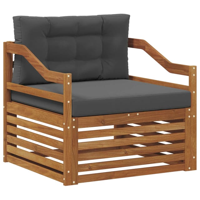 vidaXL Outdoor-Sofagarnitur Massivholz Akazie Natur 3436412