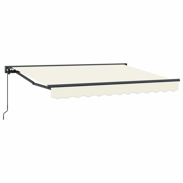 vidaXL Manuell Einziehbare Markise Creme 3,5 x 2 m 3420402