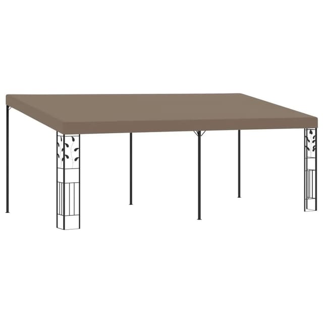 vidaXL Wand-Pavillon 6x3x2,5 m Taupe 312267