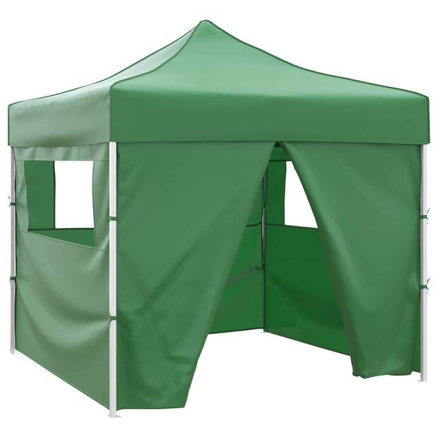 vidaXL Party-Zelt Grün 291 x 291 x 315 cm Oxford-Stoff 42023567