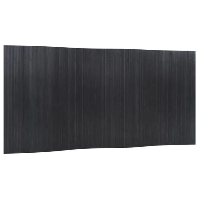 vidaXL Paravent Grau Breite 400 cm Höhe 165 cm Bambus 377001