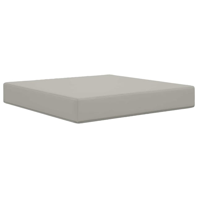 vidaXL Sofakissen für Draußen Grau 60 x 60 x 8 cm Polyester 900694