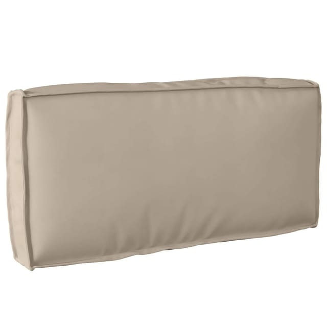 vidaXL Kissen Taupe 80 x 40 x 12 cm Oxford-Stoff 42001533