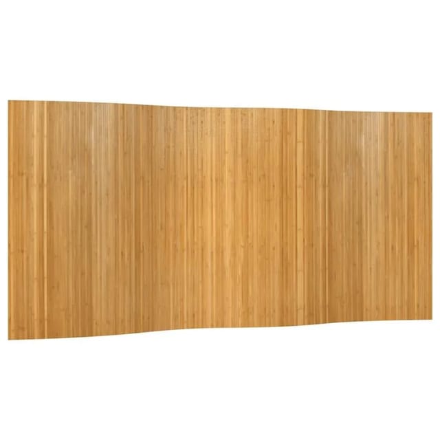 vidaXL Paravent Natur Breite 400 cm Höhe 165 cm Bambus 376998