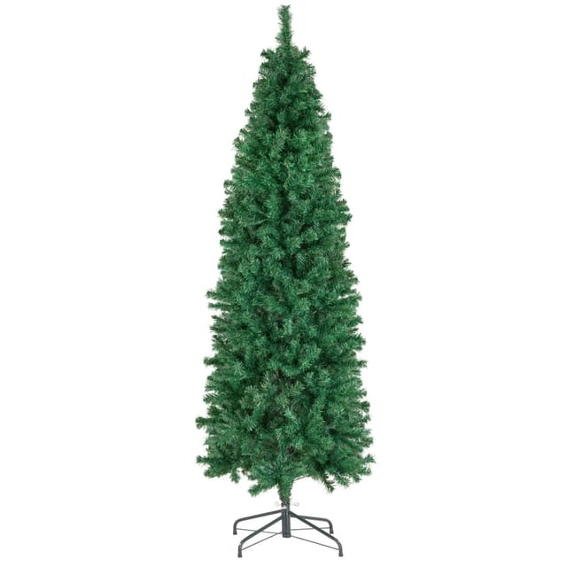 Tectake Weihnachtsbaum Comet Verschiedene Größen Künstlich In Grün Mit Dichten Nadeln Detailliert und Naturgetreu 65 x 65 x 150 cm Grün