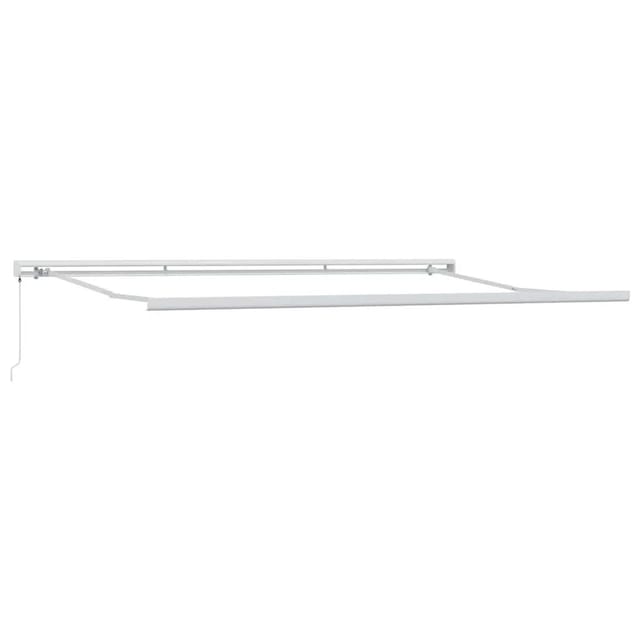 vidaXL Markisenrahmen Weiß 450 x 300 cm Aluminium 145696