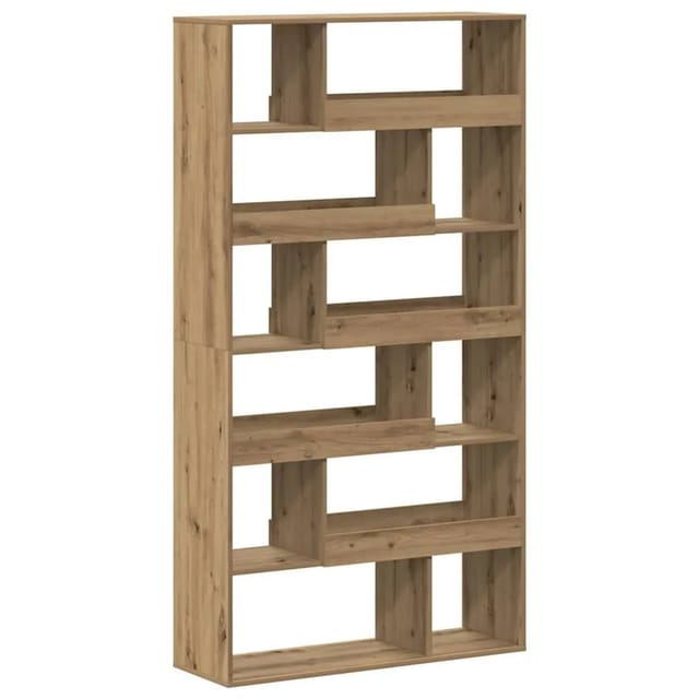 vidaXL Bücherregal Artisan-Eiche 100x33x187,5 cm Holzwerkstoff 3309356