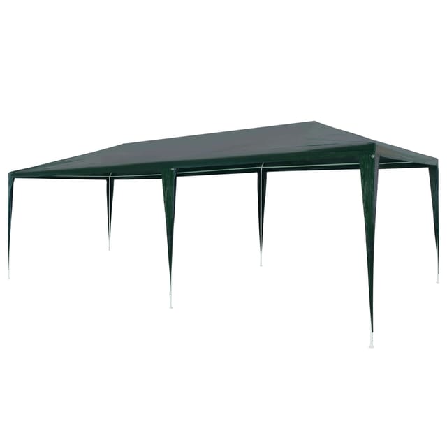 vidaXL Partyzelt 3x6 m PE Grün 45093