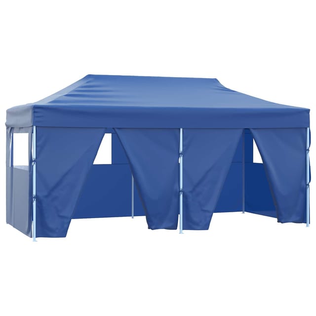 vidaXL Party-Zelt Blau 291 x 580 x 315 cm Oxford-Stoff 42023663