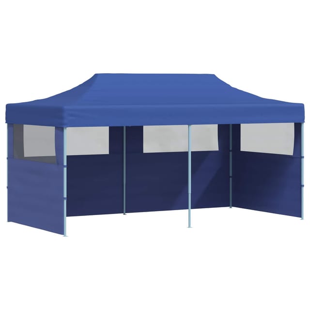 vidaXL Party-Zelt Blau 291 x 580 x 315 cm Oxford-Stoff 42023652