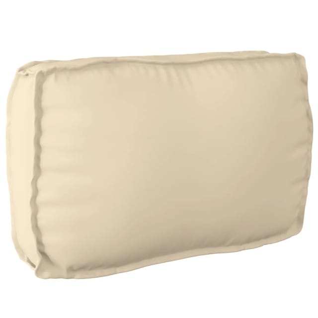 vidaXL Kissen Beige 70 x 40 x 12 cm Oxford-Stoff 42001521