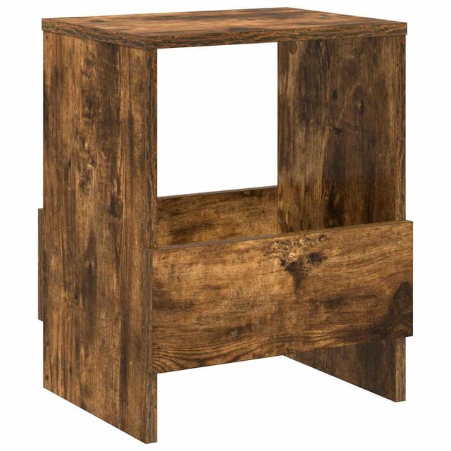 vidaXL Magazinregal Geräucherte Eiche 35 x 30 x 45 cm 890976