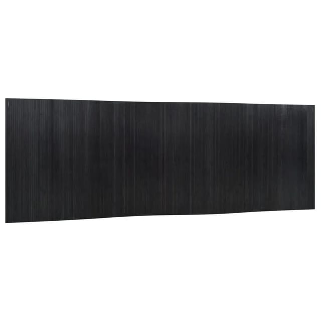 vidaXL Paravent Schwarz Breite 600 cm Höhe 165 cm Bambus 377004