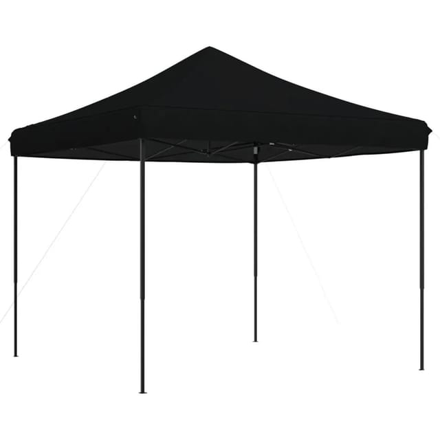 vidaXL Partyzelt Faltbar Pop-Up Schwarz 292x292x315 cm 4004920