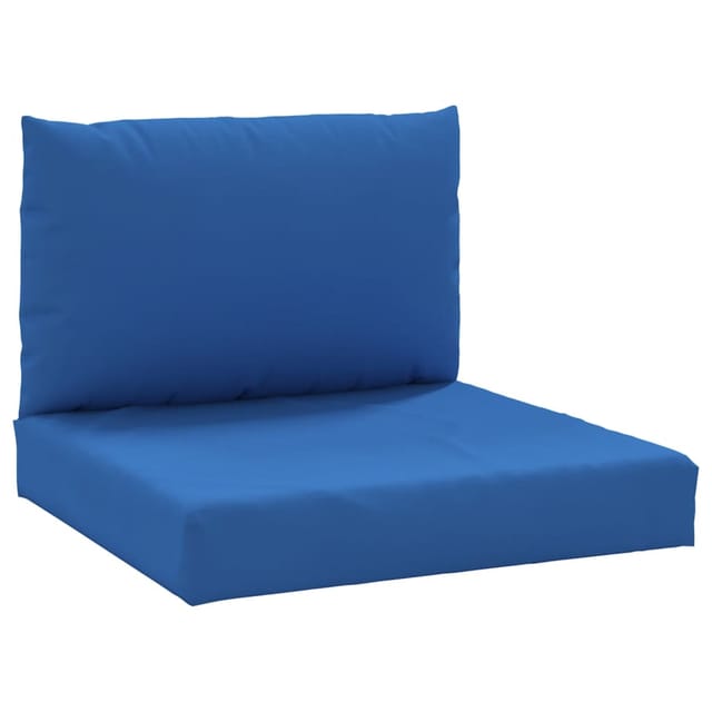 vidaXL Palettenkissen 2-Tlg Blau Oxford-Gewebe 361764