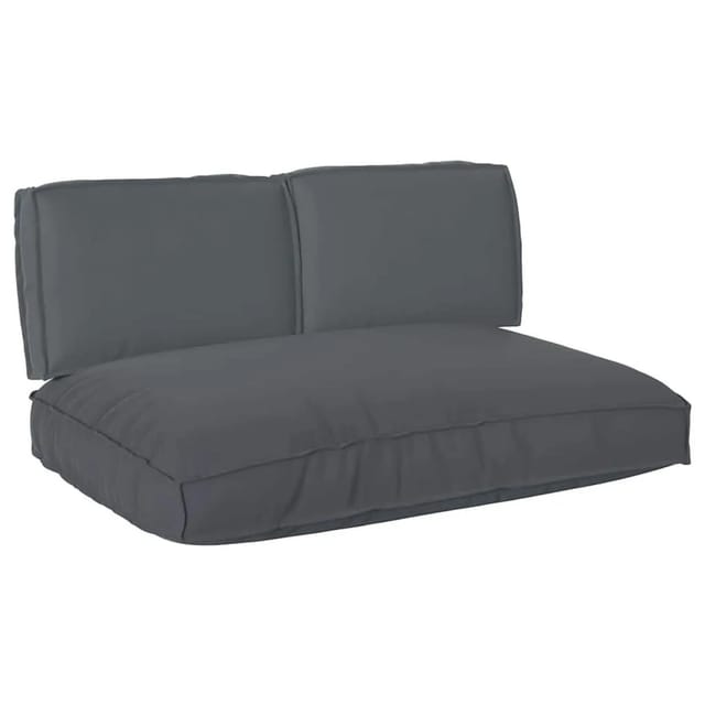 vidaXL Kissenset 3-Tlg Anthrazit Oxford-Stoff 3402129