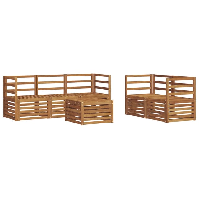 vidaXL Sofagarnituren Massivholz Akazie 3374349