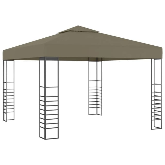 vidaXL Gartenzelt 3x3 m Taupe 180 g/m² 312228