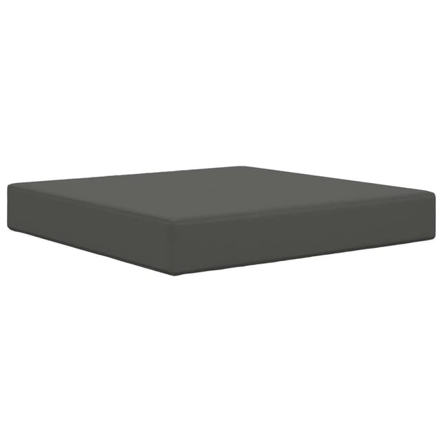 vidaXL Sofakissen für Draußen Anthrazit 60 x 60 x 8 cm Polyester 900693