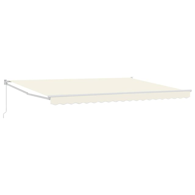 vidaXL Manuell Einziehbare Markise Creme 4 x 2 m 3418924