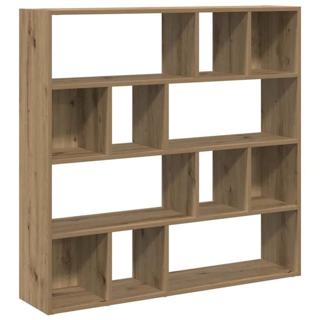 vidaXL Bücherregal/Raumteiler Artisan-Eiche 105x24x102 cm 855831