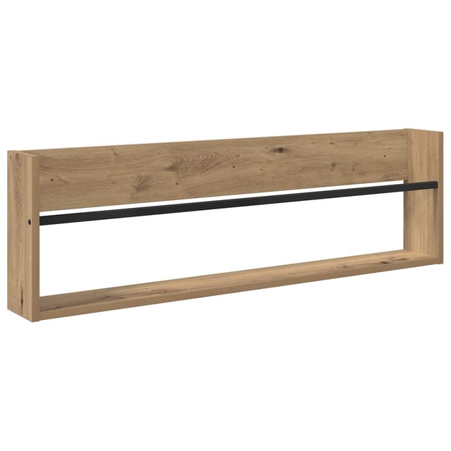vidaXL Magazinregal Artisan-Eiche 100 x 12 x 30 cm Holzwerkstoff 890826