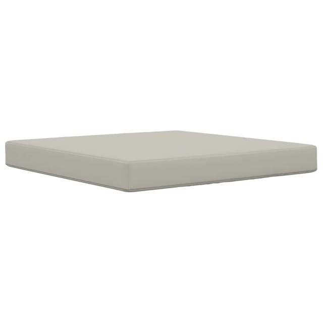 vidaXL Sofakissen für Draußen Grau 80 x 80 x 8 cm Polyester 900813