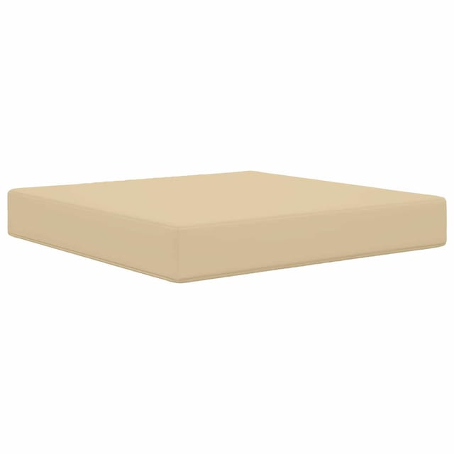 vidaXL Sofakissen für Draußen Beige 60 x 60 x 8 cm Polyester 900696