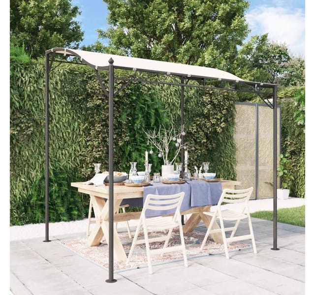 vidaXL Markise Creme 2x2,3 m 180 g/m² Stoff und Stahl 362391