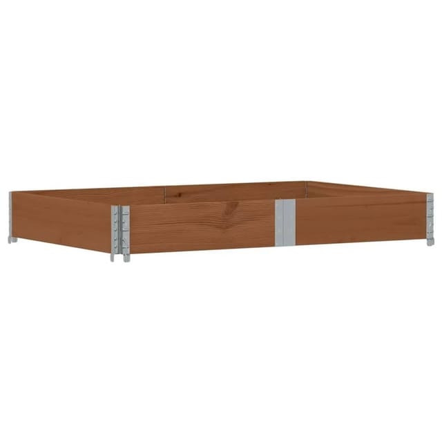 vidaXL Pflanzkasten Braun 150x100 cm Massivholz Kiefer 3295414