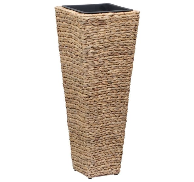 vidaXL Blumenkübel 3 Stk Wasserhyazinthe Braun 45568