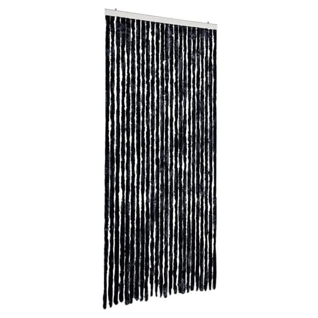 vidaXL Fliegenvorhang Anthrazit 100x230 cm Chenille 377382