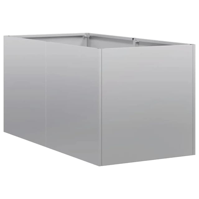 vidaXL Pflanzgefäß 40x80x40 cm Stahl verzinkt 860736