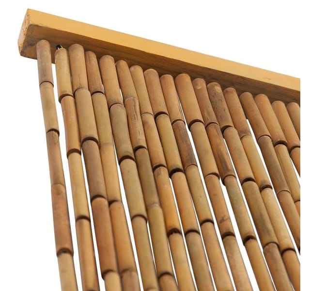 vidaXL Türvorhang Bambus 90x200 cm 243715