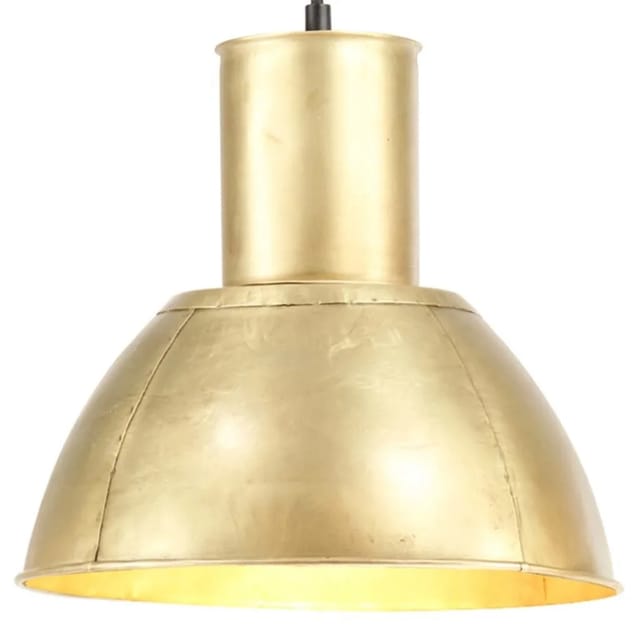 vidaXL Hängelampe 25 W Messing Rund 28,5 cm E27 320568
