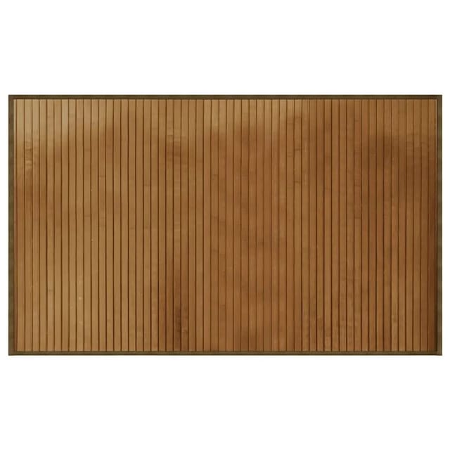 vidaXL Teppich Rechteckig Braun 60x100 cm Bambus 376830
