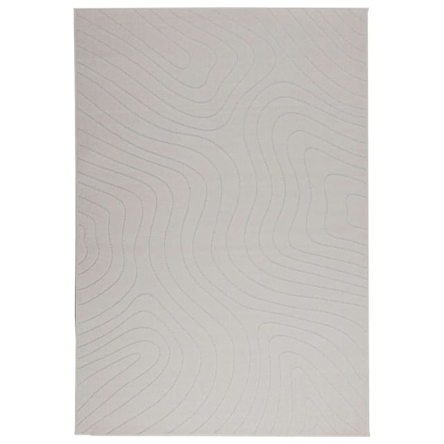 vidaXL Bereichsteppiche PALMERAS Creme 200 x 140 cm Polyester 42022625