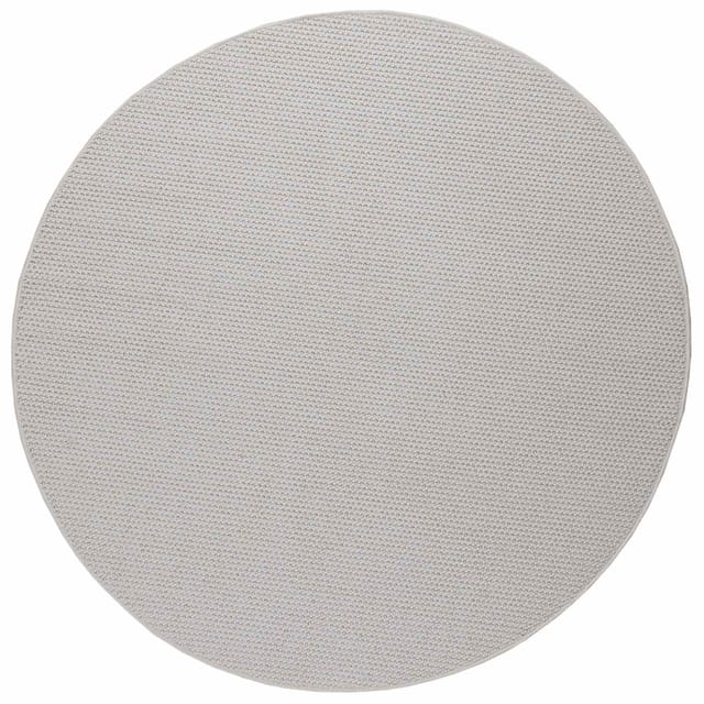 vidaXL Bereichsteppiche Rund LUGO Creme Ø 120 CM Polyester 42022684