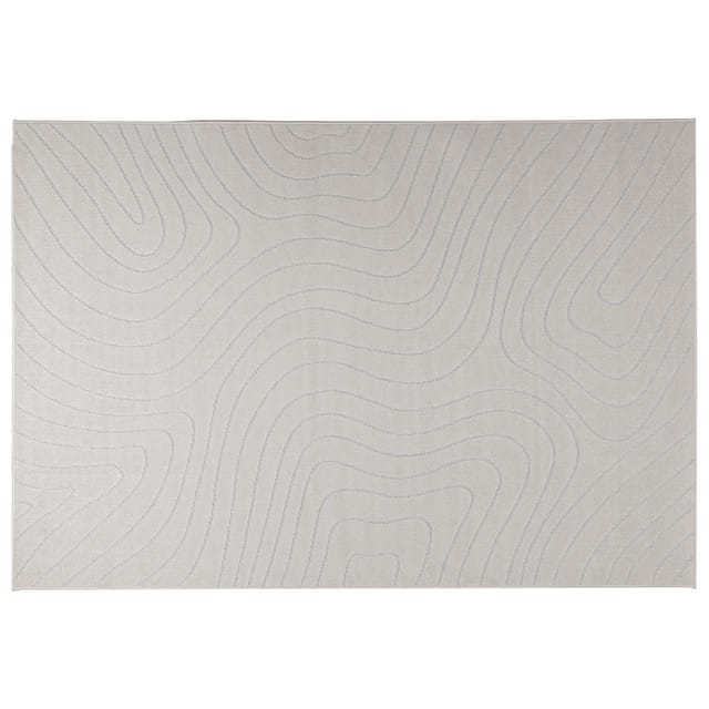 vidaXL Bereichsteppiche PALMERAS Creme 230 x 160 cm Polyester 42022626