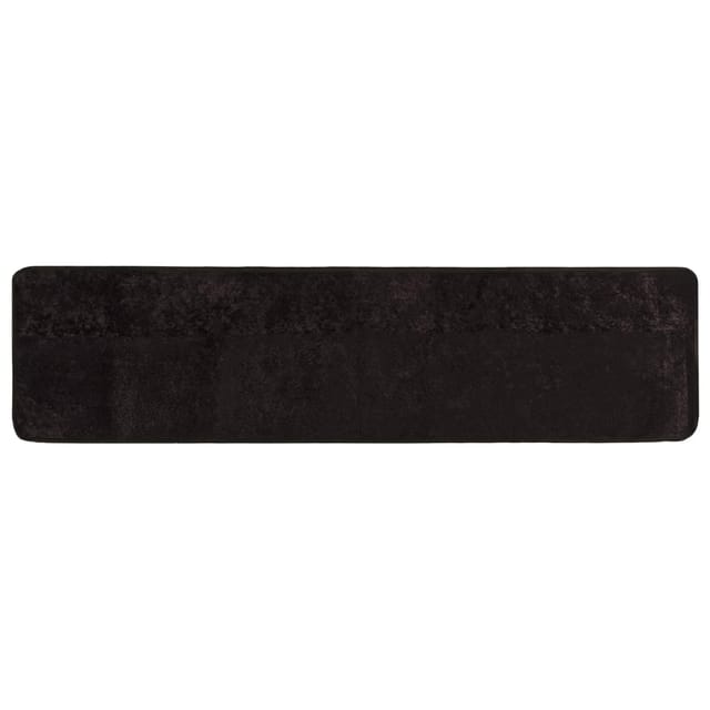 vidaXL Teppichläufer MARSA Anthrazit 350 x 50 cm Polyester und PVC 42023165