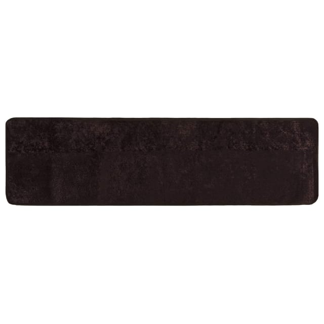 vidaXL Teppichläufer MARSA Anthrazit 200 x 50 cm Polyester und PVC 42023162