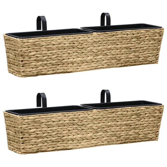 vidaXL Blumenkasten 2 Stk Wasserhyazinthe 45580