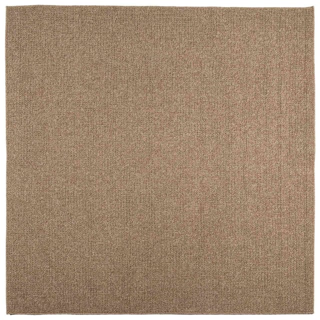 vidaXL Bereichsteppiche Quadratisch AGIRA Natur 120 x 120 cm Polyester 42022528