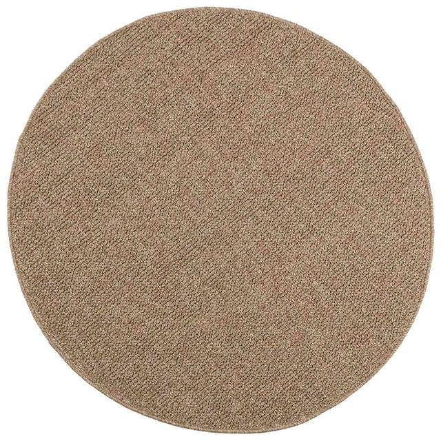 vidaXL Bereichsteppiche Rund AGIRA Natur Ø 200 CM Polyester 42022533