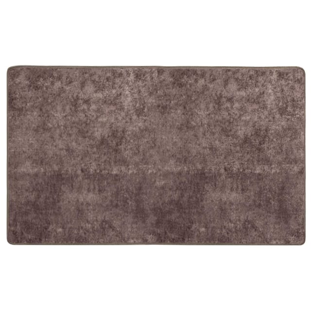 vidaXL Teppichläufer MARSA Grau 150 x 80 cm Polyester und PVC 42023191