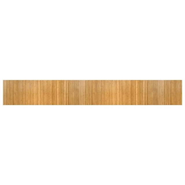 vidaXL Teppich Rechteckig Natur 70x500 cm Bambus 376763