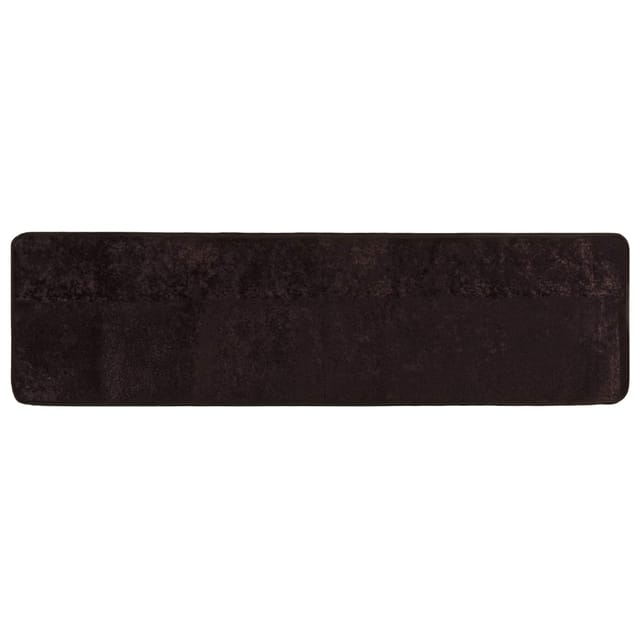 vidaXL Teppichläufer MARSA Anthrazit 400 x 100 cm Polyester und PVC 42023180