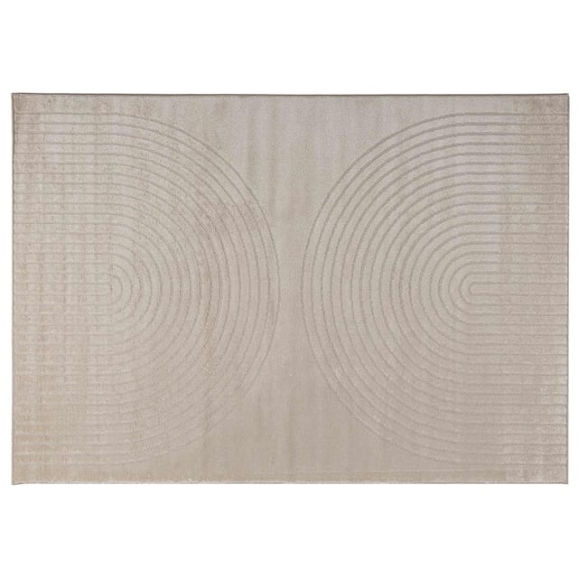 vidaXL Bereichsteppiche GALATI Beige 200 x 140 cm Polyester 42022807