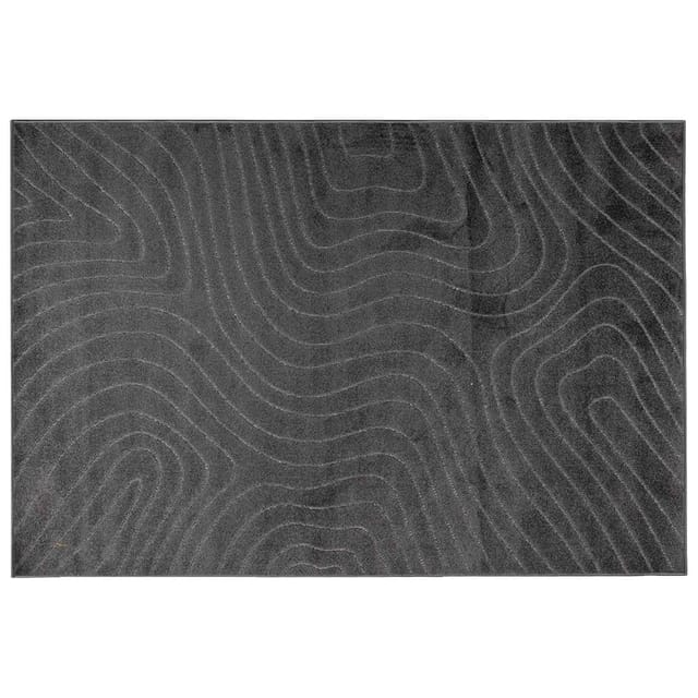 vidaXL Bereichsteppiche PALMERAS Anthrazit 230 x 160 cm Polyester 42022665